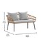 Flash Furniture 4PC NAT/Gray Indoor/Outdoor Rope Rattan Patio Set SB-1960-GY-GG - alternate 3
